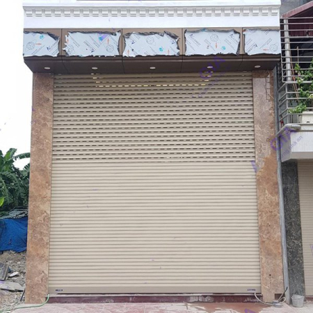 Cửa cuốn khe thoáng thẩm mỹ